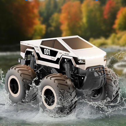 1:16 RC Truck Car, Remote Control Car Waterproof Monster Truck, 4WD Waterproof RC Trucks Toy RC Cars for All Terrain, Gift for Boys and Girls Aged 6-12