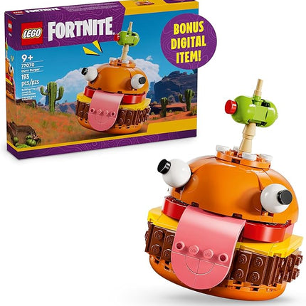 LEGO Fortnite Durrr Burger Building Set - Kids Toy for Gamers, Ages 9+ - Display Model, Collectible Fortnite Toy - Gift for Boys & Girls - 77070