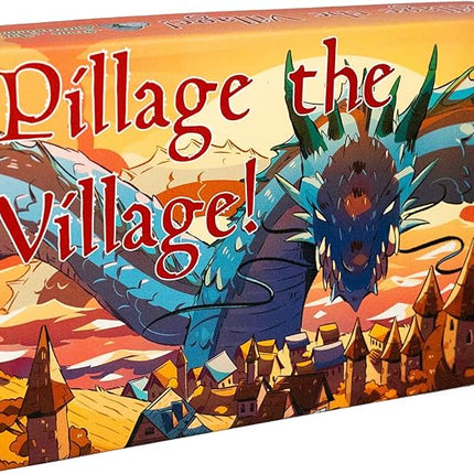 Pillage The Village! | Dragon Board Game for Adults & Teens | 2–6 Players | Chaotic Take-That | 20–30 Min Playtime | Fantasy Card Game | Great for Game Night & D&D Fans