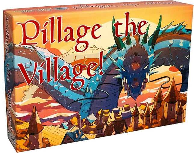 Pillage The Village! | Dragon Board Game for Adults & Teens | 2–6 Players | Chaotic Take-That | 20–30 Min Playtime | Fantasy Card Game | Great for Game Night & D&D Fans