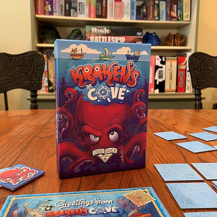 Kraken’s Cove – Memory & Strategy Game for Kids & Families | Quick Play Ocean Adventure Game | Ages 5+ | 1-3 Players | Under 15 Minutes