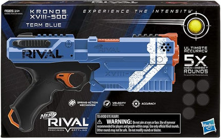 Nerf Rival Kronos XVIII-500 Blaster, Blue (Amazon Exclusive)