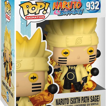 Funko Pop! Animation: Naruto Shippuden 2-Pack – Naruto Six Path Sage (#932) & Kakashi (#182)