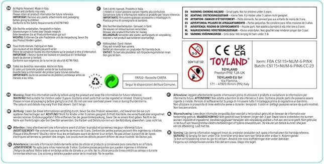 Toyland® Foil Barbie Balloon Pack - 1 x 42" Character Shape Balloon & 1 x 40" Number Balloon - Kids Party Decorations