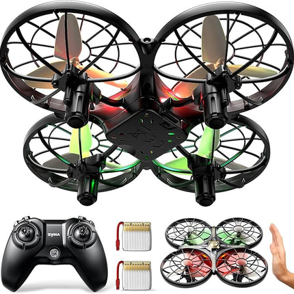 SYMA Drone for Kids 8-12 with Automatic Obstacle Avoidance, 20 Mins Flight Time(2 Batteries), One-Key 360°Flips and Altitude Hold, Safe Flying Toys for Boys and Girls