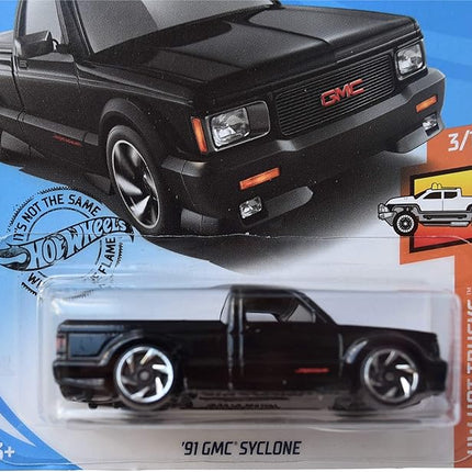 Hot Wheels Hot Trucks 3/10 '91 Syclone 150/250, Black