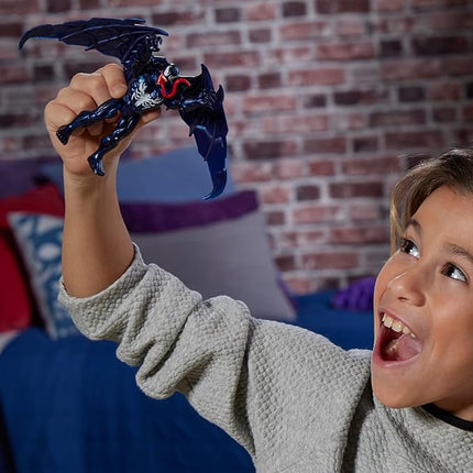 Spider-Man Marvel VenomVersus Epic World of Action Deluxe Venom Figure with Accessories, 4-Inch Super Hero Toys for Kids Ages 4+