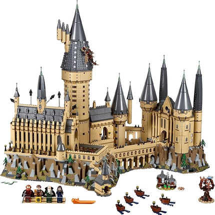 LEGO Harry Potter Hogwarts Castle 71043 Building Set - Model Kit with Minifigures, Featuring Wand, Boats, and Spider Figure, Gryffindor and Hufflepuff Accessories, Collectible for Adults and Teens