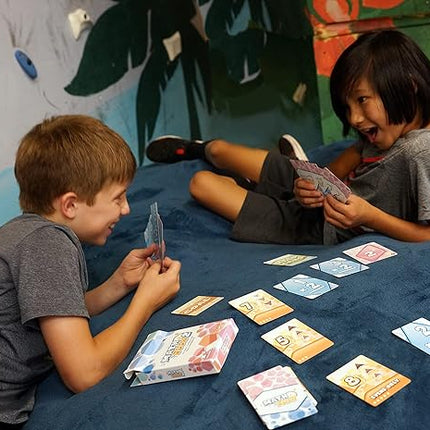 Genius Games Math Rush 2: Multiplication & Exponents - A Cooperative Time-Based Educational Math Flash Card Game for Kids, Students, and Families | STEM Game to Master Mental Math Skills