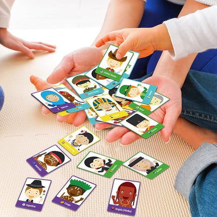 gisgfim 50 Pairs Memory Matching Game Never Forget a Face Concentration Memory Card for Kids Educational Ages 3-8 A Fun & Fast Matching Games