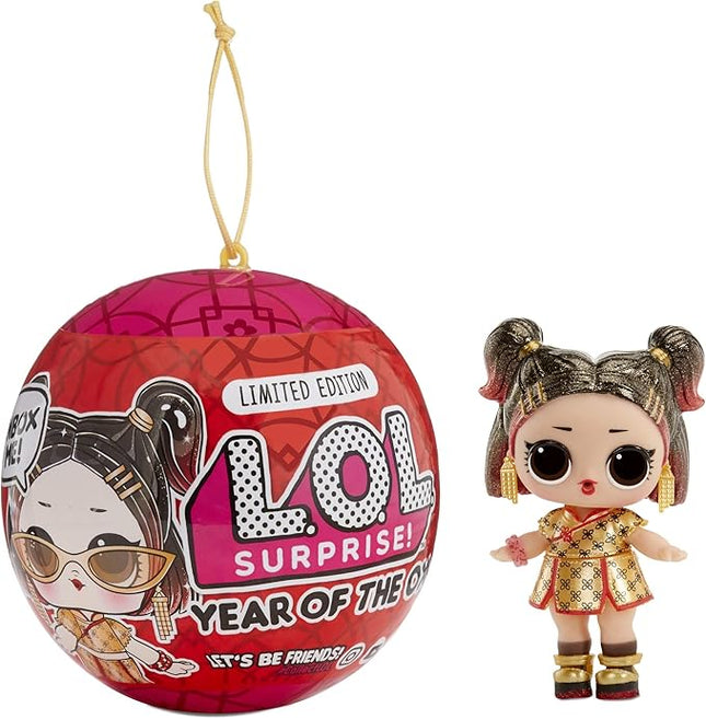 L.O.L. Surprise! Year of The Ox Doll or Pet with 7 Surprises, Lunar New Year Doll or Pet, Accessories, Multicolor