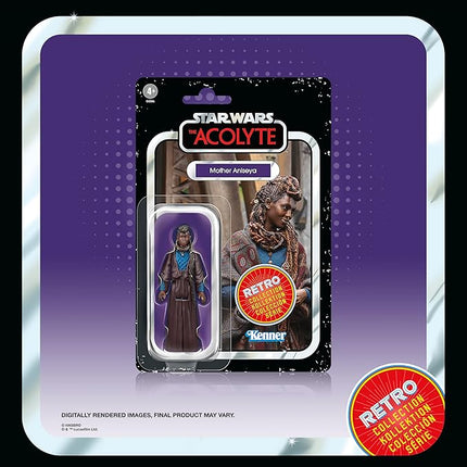 STAR WARS Retro Collection The Acolyte Multipack, 3.75 Inch Collectible Action Figure 6-Pack