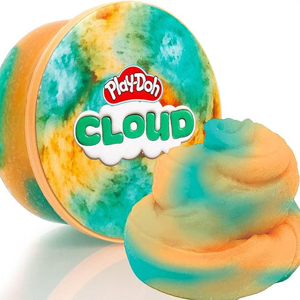 Play-Doh Cloud, Teal & Orange, Coconut Scent, Single Can, Kit, Gifts for Kids, Popular Kids Toys, Party Favors for Kids 8-12, Compound Packs, Kids Gifts 8-12, Sensory Dough