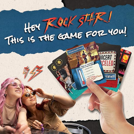 On Tour – Music Themed Card Game for Families, Mille Bornes Style | Teens & Adults | Fun Party Board Game, Travel Game, and Family Game Night Favorite 3-6 Players