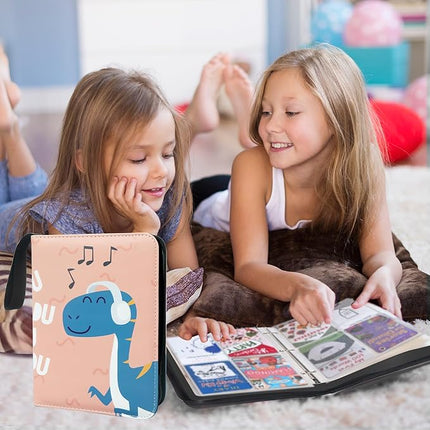 Yoto Card Holder for Yoto Player Cards,480 Pockets Large Capacity Card Case Binder,Portable Waterproof Card Storage Bag with Removable Sleeves for Yoto Story Mini Player Cards