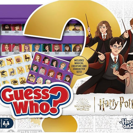 Guess Who? HARRY POTTER Edition Board Game | Ages 6 and Up | 2 Players | Fun Games for Kids and Preschoolers | Family Gifts (Amazon Exclusive)