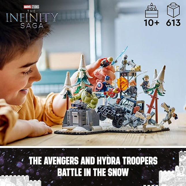 LEGO Marvel The Avengers Assemble: Age of Ultron Building Toy Set - Marvel Toy & Figures for Boys & Girls, Ages 10+ - Gift Ideas for Kids - Includes 6 Superhero Minifigures - 76291