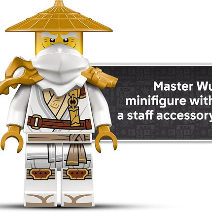 LEGO NINJAGO The Guardian Dragon - Model Building Kit from Legends Monstrosity Series - Room Decor for Teens - Includes Master Wu Minifigure - Gift for Teenage Boys, Girls, and Fans, Ages 14+ - 71847
