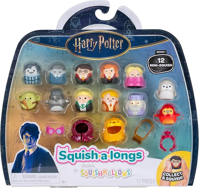 Squish-a-Longs “Harry Potter” Mini-Squish + Accessory 12-Pack