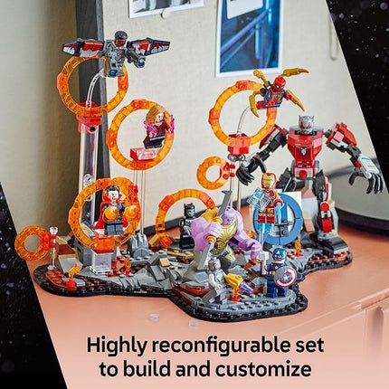 LEGO Marvel Avengers: Endgame Final Battle - Super Hero Building Set for Kids, Ages 10+ - 10 Figures Including Iron Man, Black Panther, and Iron Spider - Birthday Gift for Boys and Girls - 76323