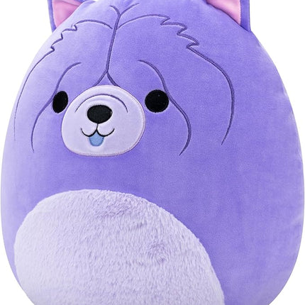 Squishmallows Original 14in Bicepa The Purple Chow Chow – Official Jazwares Plush (Large)