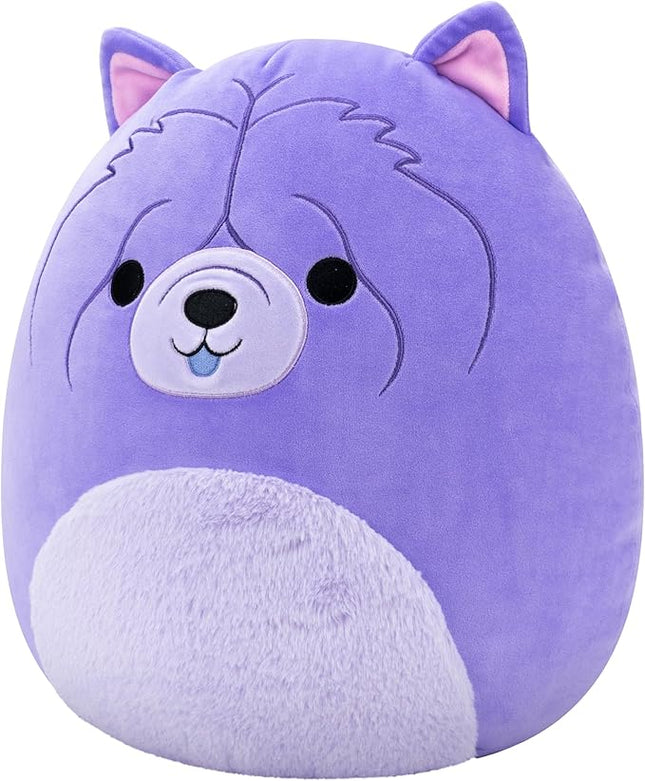 Squishmallows Original 14in Bicepa The Purple Chow Chow – Official Jazwares Plush (Large)