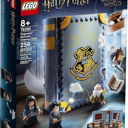 LEGO Harry Potter Hogwarts Moment: Charms Class 76385 Professor Flitwick’s Class in a Brick-Built Book Playset, New 2021 (255 Pieces)