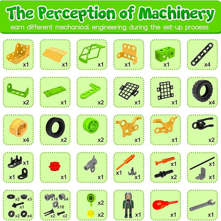 HOMETTER Dinosaur Building Toys, STEM Learning Toys, Construction Engineering Kit for Kids, Creative Set Capturing Dinosaurs Game Christams Ideas Gift for Boys Age 4 5 6 7 8 9 10+ Years Old