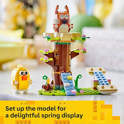 LEGO Spring Animal Playground Building Toy - Pretend Play Set with Squirrel and Bird Figure for Boys and Girls, Ages 8+ - Gift for Kids - 40709