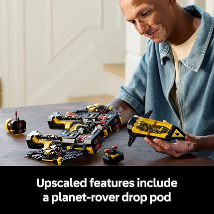 LEGO Icons Blacktron Renegade - DIY Kit for Adults 18+ - Building Blocks for Men and Women - Collectible Set for Adult Fans - Creative Gift Idea for Birthdays - 10355