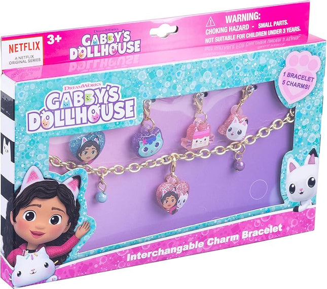 LUV HER Girls Add A Charm Toy Bracelet and Costume Jewelry Box Set - Ages 3+