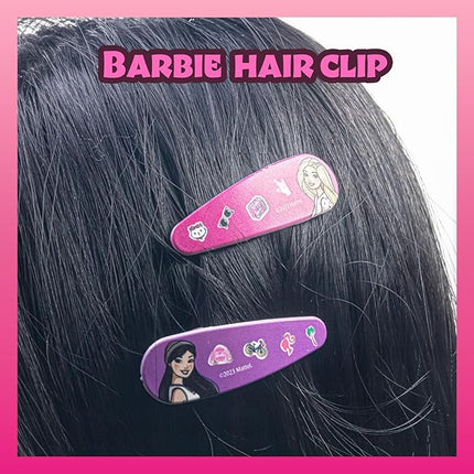 Barbie Makeup Filled Backpack Set, Including Lip Balm, Nail Polish, Nail File, Hair Bows, and Other Accessories, Ages 3+ for Parties, Sleepovers and Makeovers, by Townley Girl