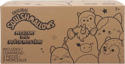 Squishmallows Original Mystery 3-Pack (8-Inch) – Official Jazwares Plush (Medium-Sized)
