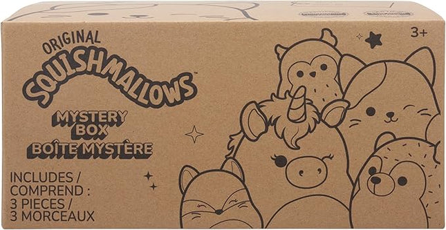 Squishmallows Original Mystery 3-Pack (8-Inch) – Official Jazwares Plush (Medium-Sized)