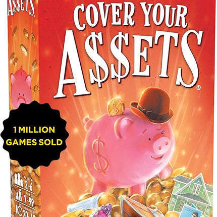 Grandpa Beck's Games Cover Your Assets Card Game | from The Creators of Skull King | Easy to Learn and Outrageously Fun for Kids, Teens, & Adults | 2-6 Players Ages 7+