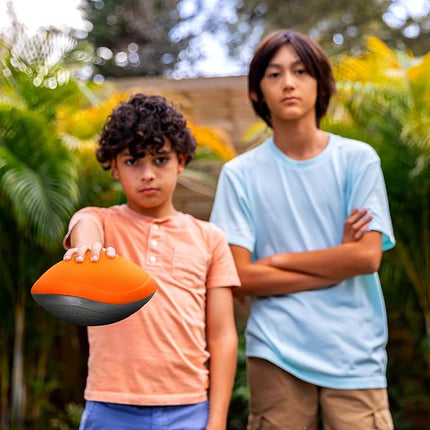 NERF Turbo Jr. Kids Foam Football - Classic Foam Football for Kids - Indoor + Outdoor Soft Foam Ball - Kids Mini Soft Foam Ball - NERF Toy Football for Kids - Easy Throw + Catch Youth Football