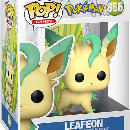 Funko Pop Games: Pokemon - Leafeon - Collectable Vinyl Figure - Gift Idea - Official Merchandise - Toys for Kids & Adults - Video Games Fans - Model Figure for Collectors and Display