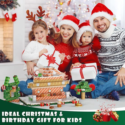 Magnetic Blocks | 100PCS 0.8in Sensory Christmas Magnetic Tiles Building Cubes 2025 Upgraded STEM Game Toys for Toddlers | Christmas Birthday Gifts for Boys & Girls Ages 3-4, 5 6 7 8 9 10 11 12