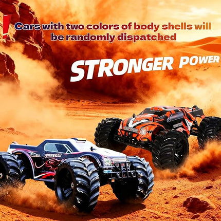 JLBRACINGRC 1/10 Brushless RC Car for Adults,Fast 50+ mph High Speed RTR RC Truck, 4WD Offroad Monster Truck, 2.4GHZ Radio Controlled Electric Remote Control Car, IPX7 Waterproof Racing Vehicle