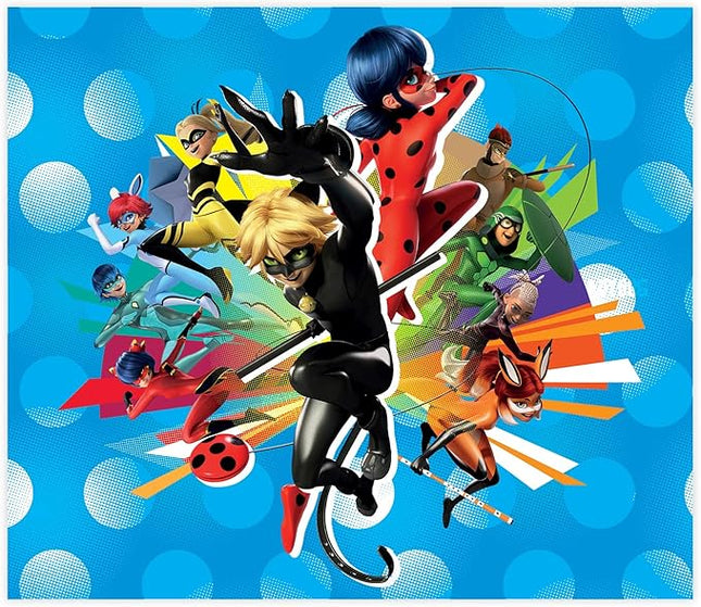 Miraculous Ladybug - 3 in 1 Jigsaw Puzzles for Kids. Featuring Lady & Cat Noir. Great Birthday & Educational Gifts for Boys and Girls. Colorful Pieces Fit Together Perfectly.