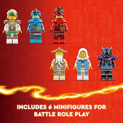 LEGO NINJAGO Dragon Stone Shrine, Build and Display Ninja Toy with 6 Ninja Action Figures, Advanced Building Ninja Kit, Birthday Gift Idea for Boys and Girls Ages 13 Years Old and Up, 71819
