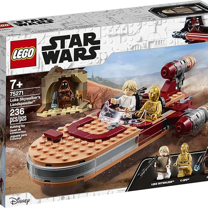 LEGO Star Wars: A New Hope Luke Skywalker's Landspeeder 75271 Building Kit, Collectible Star Wars Set (236 Pieces)