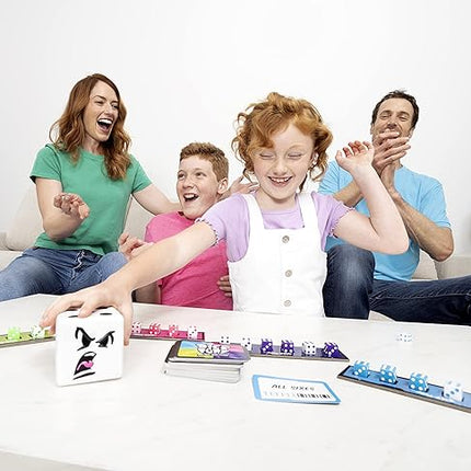 Educational Insights Dice of Fury - Fast-Paced Board Games for Adults, Teens, and Kids, Dice Games for Family Game Night, 2-4 Player Tabletop Party Game, Kids Ages 7+