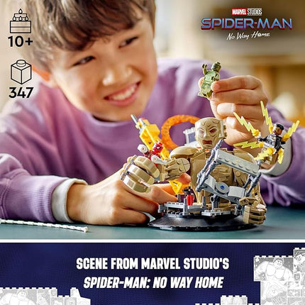 LEGO Marvel Spider-Man vs. Sandman: Final Battle Building Toy - Pretend Play Kids Toy for Fans - 10 Year Old Boy & Girl Birthday Gifts - with Movable Pieces - 76280