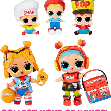L.O.L. Surprise! Loves Mini Sweets S3 Deluxe- Kellogg's with 4 Dolls, Accessories, Limited Edition Dolls, Candy and Cereal Theme, Kellogg’s Theme, Collectible Dolls- Great Gift for Girls Age 4+