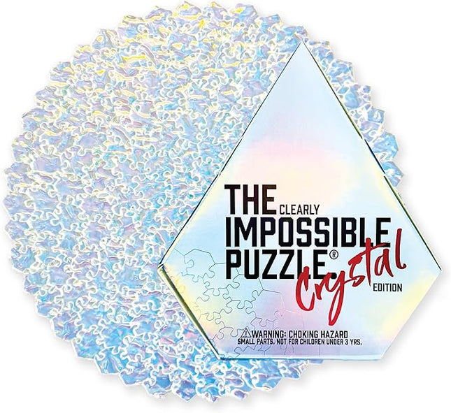 The Clearly Impossible Puzzle - 100, 200, 500, 1000 Pieces Hardest Puzzle for Adults - Crystal Edition