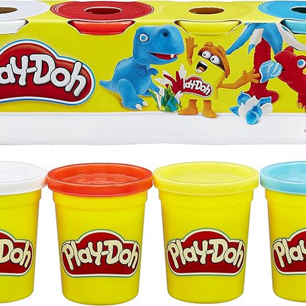 Play-Doh B6508 4 Pack Classic Colors, 16 oz, Small
