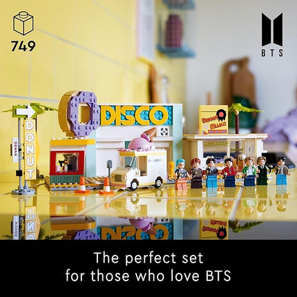 LEGO Ideas BTS Dynamite 21339 Model Kit for Adults, Gift Idea for BTS Fun with 7 Minifigures of The Famous K-pop Band, Features RM, Jin, SUGA, j-Hope, Jimin, V and Jung Kook