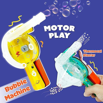 Butterfly EduFields 4in1 Motor Play Science Kit | Best Party Favor Toys for Kids Ages 5 6 7 8 9 10 11 12 | STEM Toy | Reusable & Safe | Return Gifts for Kids Ages 5+