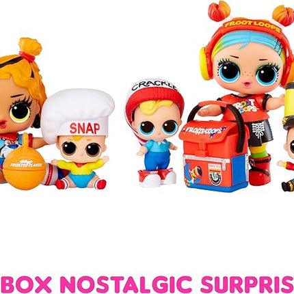 L.O.L. Surprise! Loves Mini Sweets S3 Deluxe- Kellogg's with 4 Dolls, Accessories, Limited Edition Dolls, Candy and Cereal Theme, Kellogg’s Theme, Collectible Dolls- Great Gift for Girls Age 4+